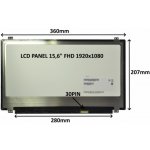 SIL LCD PANEL 15,6'' FHD 1920x1080 30PIN MATNÝ / ÚCHYTY NAHOŘE A DOLE 77046121 – Sleviste.cz