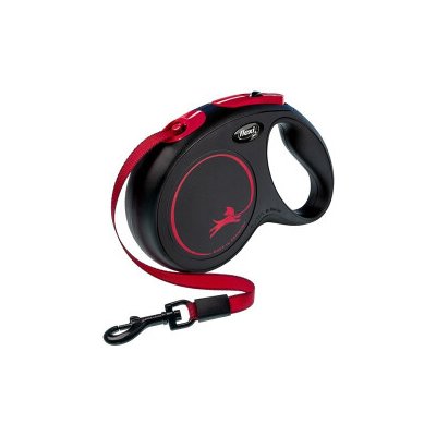 Flexi Classic Black FIRE pásek – Zboží Dáma