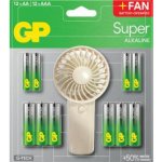 GP Super AA 12 ks + AAA 12 ks + fén 1013012400 – Zboží Mobilmania