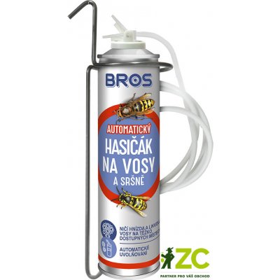 Bros sprej proti vosám a sršňům AUTOMATICKÝ 400 ml – Sleviste.cz