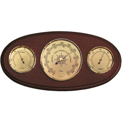 Fischer Barometr 9160-22 12 ořech – Zboží Mobilmania
