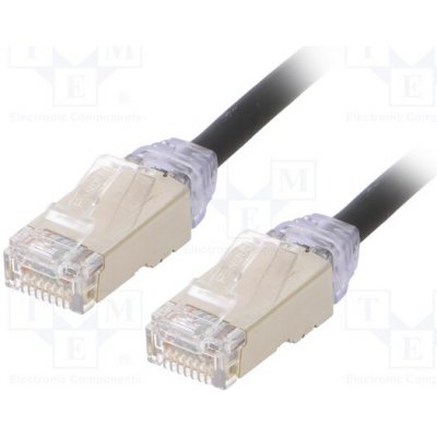 Panduit STP28X1MBL Patch F/UTP Cat 6a RJ45 vidlice z obou stran drát Cu 1m – Hledejceny.cz