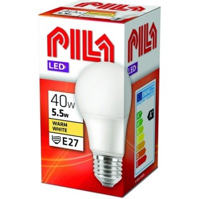 PILA LED žárovka E27 40W 2700K 5W – Zbozi.Blesk.cz