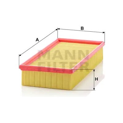 MANN FILTER Vzduchový filtr C 33 156 – Hledejceny.cz