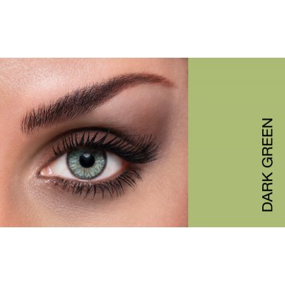 Bausch & Lomb Lacelle Tri-Kolor 2 čočky nedioptrické Dark Green – Zboží Dáma