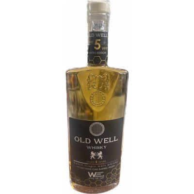 Svach's Old Well Whisky Honeywine Finish 51,5% 0,5l (holá láhev)