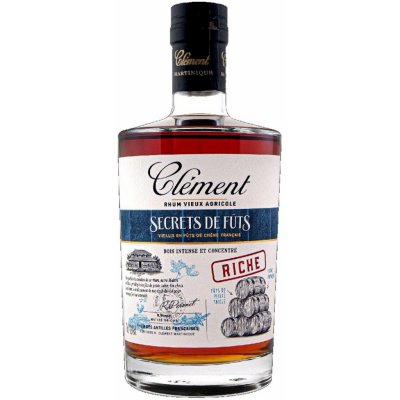 Clément Secrets de Futs Riche 42,4% 0,7 l (holá láhev)