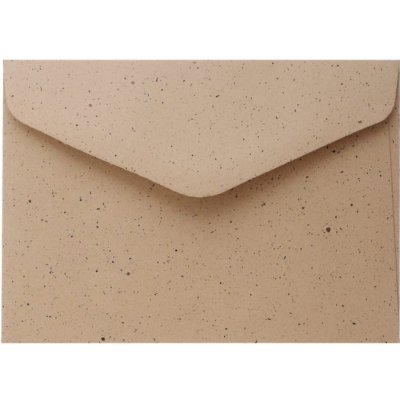 Obálka C6 120g 114x162 Pepper, hnědá – Zboží Živě