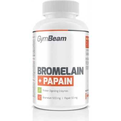 GymBeam Bromelain Papain 90 kapslí – Hledejceny.cz