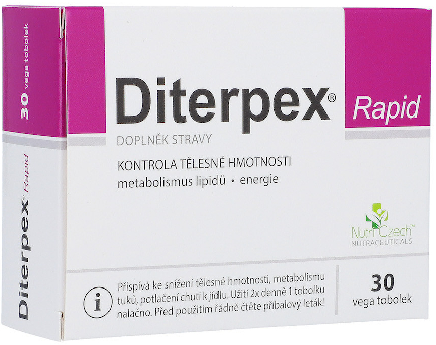 NutriCzech Diterpex Rapid 30 tablet