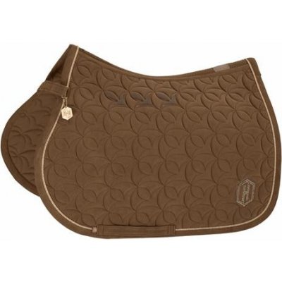 Eskadron Podsedlová dečka Velour Emblem hnědá – Sleviste.cz