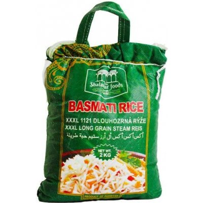 SHALAMAR Basmati rýže extra dlouhá 2 kg – Zboží Dáma