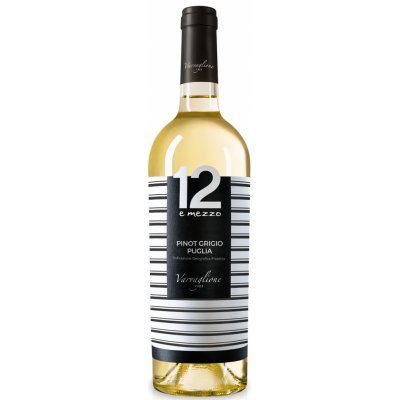 Varvaglione 12 e Mezzo Pinot Grigio di Puglia IGP 12,5% 0,75 l (holá láhev) – Hledejceny.cz