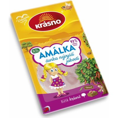 Krásno Amálka šunka nejvyšší jakosti 100 g – Zboží Dáma
