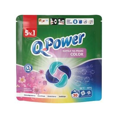 Q-Power prací kapsle Color 5v1 30 PD – Zboží Mobilmania