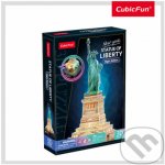 CUBICFUN 3D puzzle Svítící Socha Svobody 79 ks – Zboží Dáma