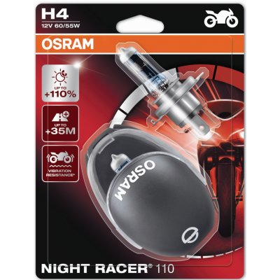 Osram Night Racer 110 H4 P43t 12V 60/55W 2 ks – Zboží Mobilmania