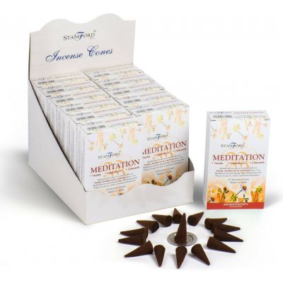 Stamford premium vonné kužely Meditation Meditace 15 ks – Hledejceny.cz
