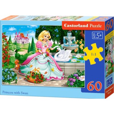 Castorland Princezna a labuť 60 dílků – Zboží Mobilmania