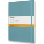 Moleskine Zápisník XL měkké desky tyrkysový čistý B5 96 listů – Hledejceny.cz