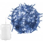 Voltronic 59578 Vánoční LED osvětlení 10 m studená bílá 100 LED + ovladač BATERIE – Zboží Dáma