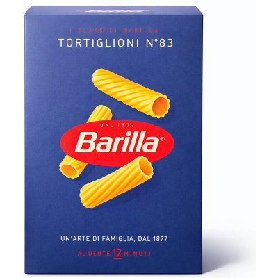 Barilla Tortiglioni Nr. 83 0,5 kg – Hledejceny.cz