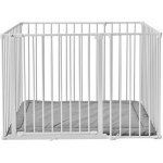 Baby Dan dětská ohrádka Supreme Olaf Rectangle bílá s matrací – Sleviste.cz