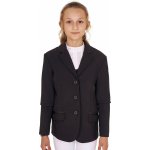 Equestro Sako závodní Tecno Stretch dětské černé – Zboží Dáma