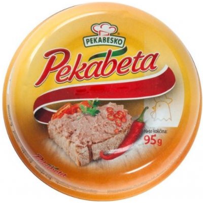 Pekabesko Kuřecí paštika pikant 95 g – Zboží Dáma