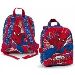 Siva batoh Spiderman červený – Zboží Mobilmania