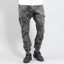 Urban Classics camo Cargo Jogging pants camo tmavě šedé