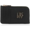 Peněženka DKNY BUSHWICK ZIP CARD HO BLK/GOLD