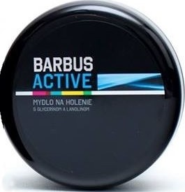 Barbus Active s glyceriynem mýdlo na holení 150 g od 129 Kč - Heureka.cz