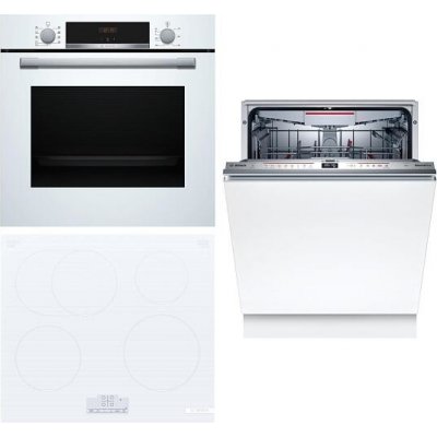 SET Bosch HBA534BW3 + PIF612BB1E + SMV6ECX93E – Zbozi.Blesk.cz
