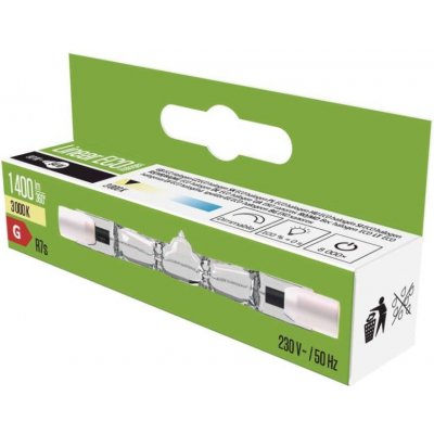 Emos Lineární halogenová žárovka J78 80W R7s teplá bílá – Hledejceny.cz
