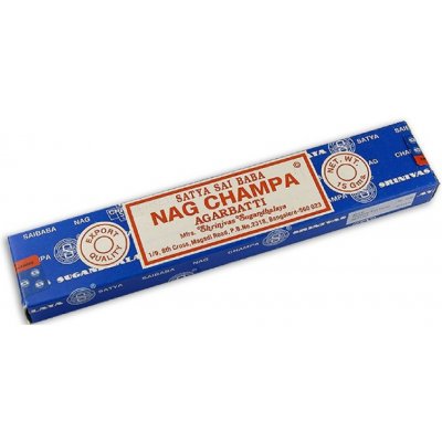 Satya indické vonné tyčinky Nag Champa 12 ks – Hledejceny.cz