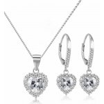 Olivie stříbrná sada šperků srdíčka 7017 – Zboží Dáma