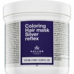 Kallos stříbrná maska proti žlutému nádechu vlasů Coloring Hair Mask Silver Reflex 275 ml – Hledejceny.cz