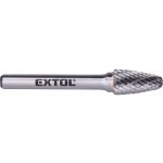 EXTOL INDUSTRIAL 8703754 fréza karbidová kuželová 10x20mm, stopka 6mm – Hledejceny.cz