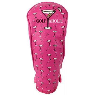 Best Of Golf America Golfaholic headcover na hybrid růžový – Zboží Dáma