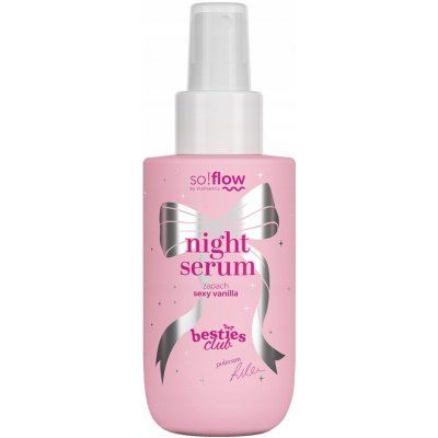 So!flow x Besties Club by Lila vyhlazující noční sérum na vlasy 150 ml – Hledejceny.cz