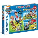 Clementoni Dětské Paw Patrol 25209 3 x 48 dílků – Sleviste.cz