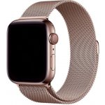 SES Elegantní kovový pásek pro chytré hodinky Apple Watch 40 mm 5.série - světle růžový 9069 – Hledejceny.cz