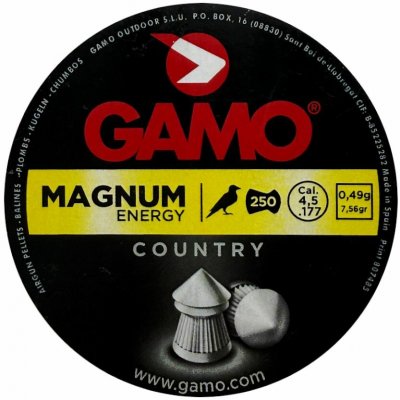 Diabolky GAMO Magnum Energy Country 4,5 mm 250 ks – Zboží Mobilmania