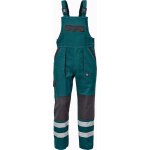 Cerva MAX NEO REFLEX Pracovní kalhoty s laclem zeleno / černé – Zboží Mobilmania