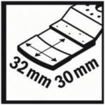 Bosch ponorný pilový list s tvrdokovovými zrny AIZ 32 RT HM-RIFF – Zboží Dáma