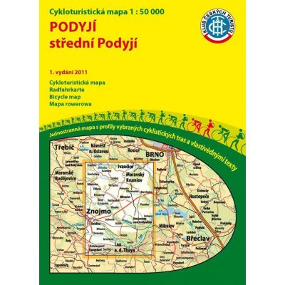 KČTC střední Podyjí 1:50 000