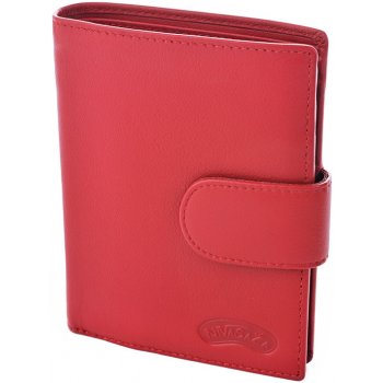 Nivasaža dámská kožená peněženka N75 CLN R červená