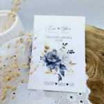 Svatební oznámení Kolekce Deep Blue s rámečkem – Zboží Dáma