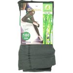 Pesail Dámské bambusové punčochové legíny barevné šedá – Zboží Dáma